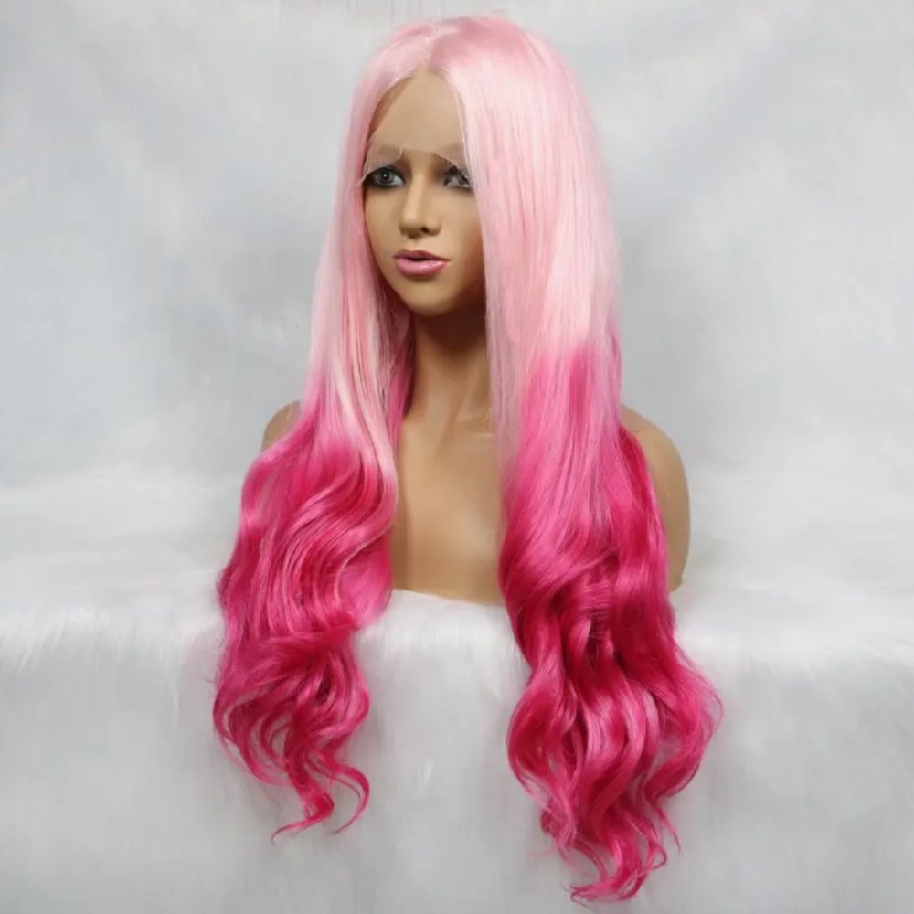 13*3 Lace Front Long Body Wave Synthetic Wig